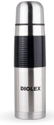 DIOLEX термос с резиновым держателем 750мл DXR-750-1